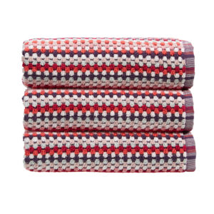 Christy Håndklæde Carnaby Stripe, Berry