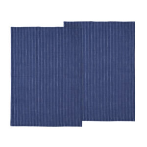 Södahl Viskestykker Line, Royal Blue, 2-pak