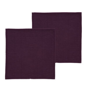 Karklude i farven Purple. To stk.