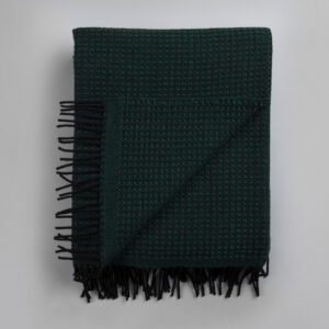 Røros Uldplaid Vega, Dark Green
