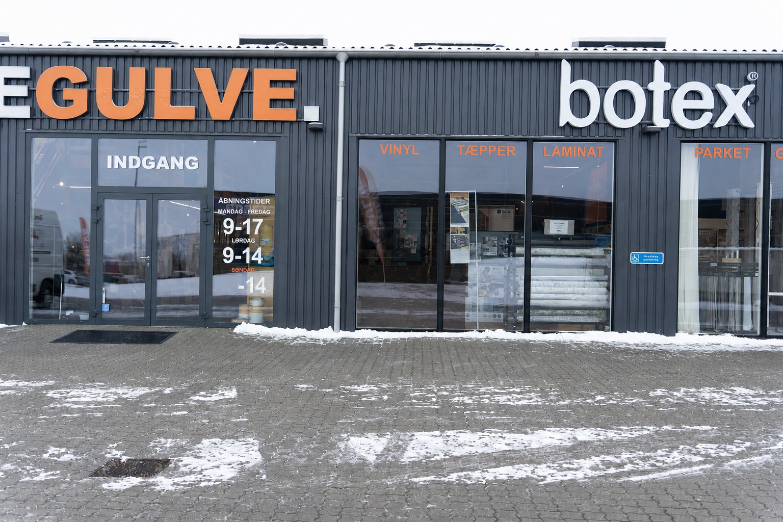 Slagelse butik uden personer