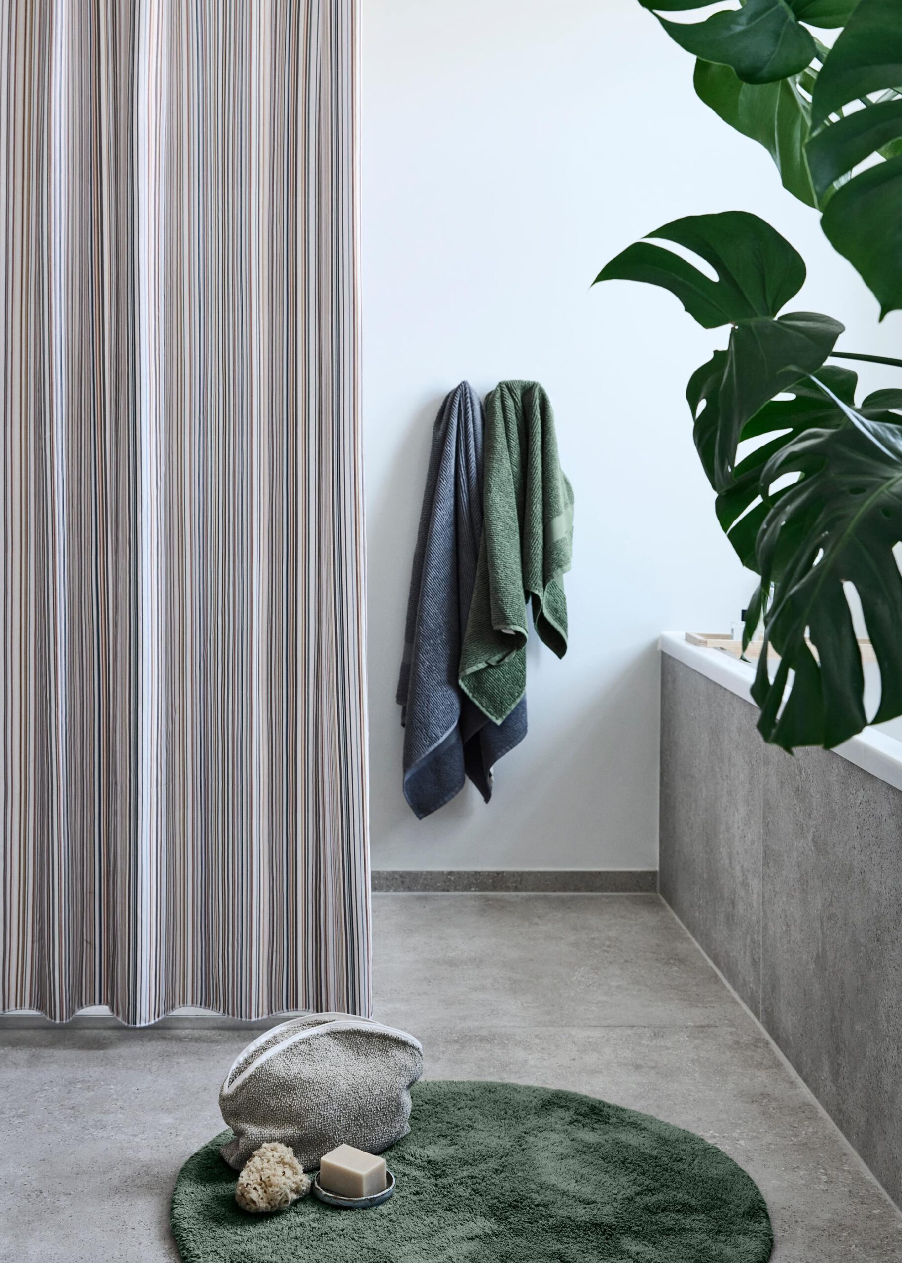 Compliments Bademåtte Loop, Forrest Green - Billede 2