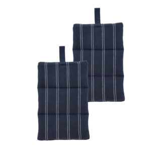 Södahl grydelapper Hamony i farven navy blue