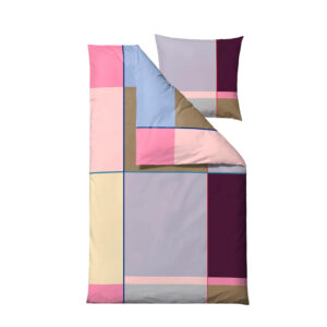 Södahl Sengesæt Colour Block, Lavender