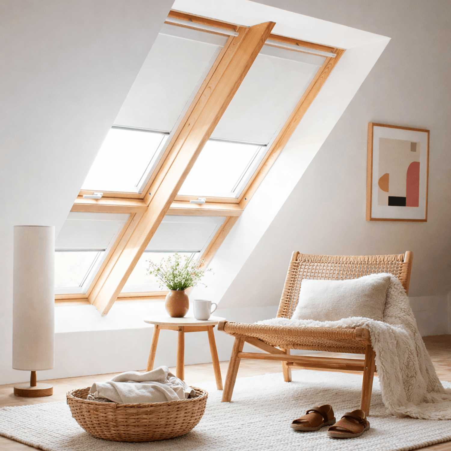 Rullegardiner til skrå vinduer - Velux - Botex