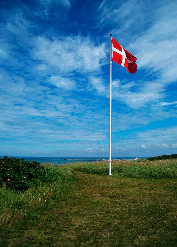 Dansk Flag Sommer - Billede af Assy